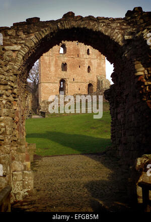 Norham Castle, Northumberland Stockfoto