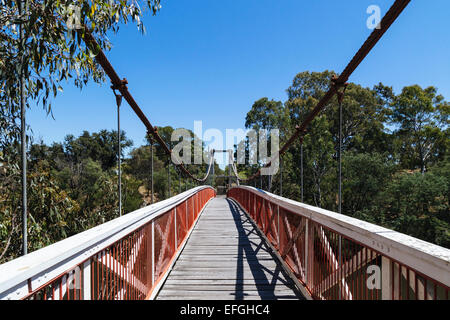 Kanes Brücke, Yarra Bend Park Studley Park, Kew, Melbourne, Victoria, Australien Stockfoto