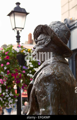 James Joyce Statue, Dublin, Irland Stockfoto