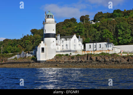 Cloch Leuchtturm auf dem Firth of Clyde in Schottland zwischen Gourock und Inverkip Stockfoto