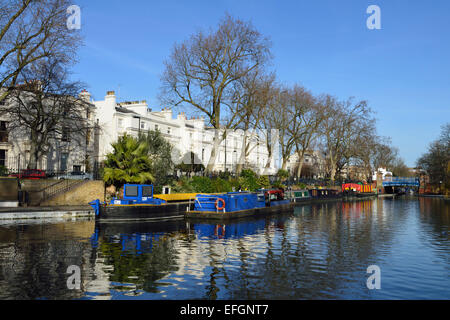 Klein-Venedig, Maida Vale, London, Vereinigtes Königreich Stockfoto