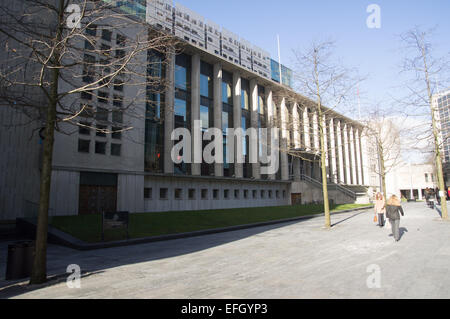 Manchester Crown Court, Crown Square, Manchester, England, Vereinigtes Königreich Stockfoto