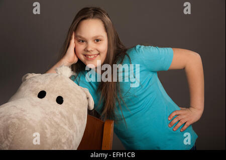 Porträt eines Mädchens Stockfoto