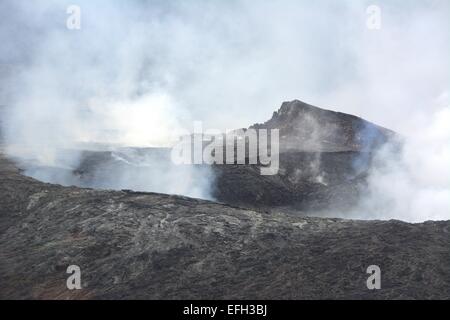 Rauchenden Vulkan in Hilo, Hawaii Stockfoto