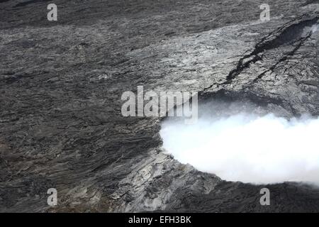 Rauchenden Vulkan in Hilo, Hawaii Stockfoto