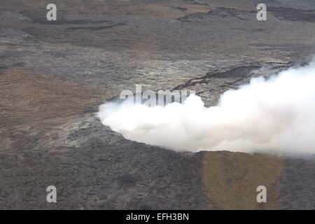 Aktiver Vulkan in Hilo, Hawaii Stockfoto