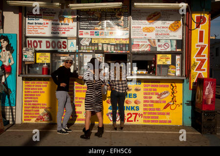 Pizza Place, Venice Beach, Los Angeles, Kalifornien, USA Stockfoto