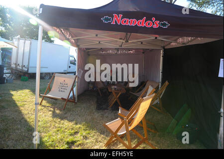 Camp Bestival 2014 - Day mit zwei: Atmosphäre wo: Dorset, Vereinigtes Königreich bei: 30. Juli 2014 Stockfoto