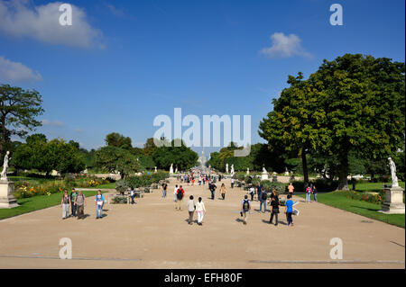 Paris, Jardin des Tuileries Stockfoto
