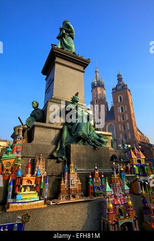 Traditionelle Weihnacht Krippe Festival, Krakau, Polen, Europa Stockfoto