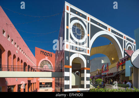 HORTON PLAZA SHOPPING MALL (© JON JERDE 1985) DOWNTOWN SAN DIEGO KALIFORNIEN USA Stockfoto