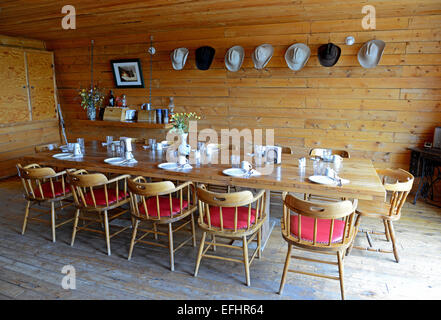 La Reata Ranch, Saskatchewan, Kanada. Stockfoto
