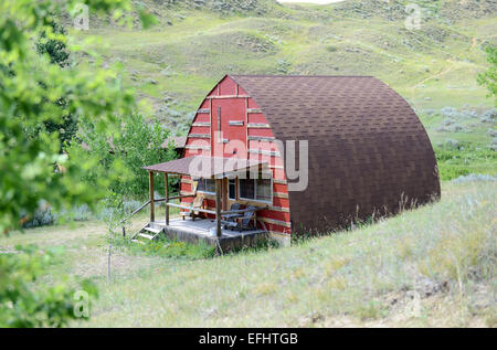 La Reata Ranch, Saskatchewan, Kanada. Stockfoto