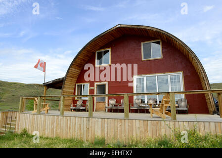 La Reata Ranch, Saskatchewan, Kanada. Stockfoto