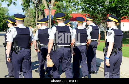 Königliche kanadische montiert Polizei Depot, RCMP Ausbildungsakademie in Regina, Saskatchewan, Kanada Stockfoto