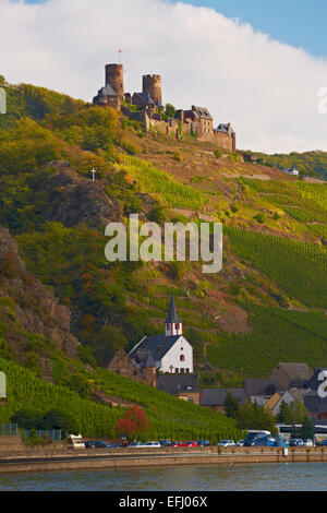 Burg Thurant Burg, Alken, Mosel, Rheinland-Pfalz, Deutschland, Europa Stockfoto