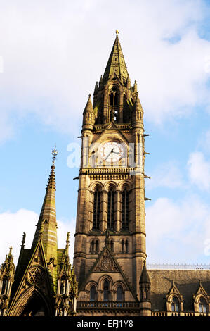 Manchester Lancashire UK - Manchester Town Hall Stockfoto