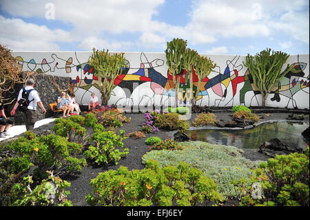 Fundación César Manrique, Tahiche, Lanzarote, Kanarische Inseln, Spanien Stockfoto