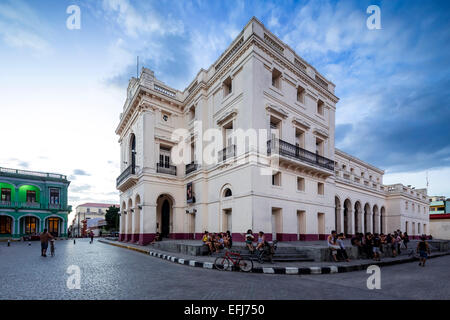 Teatro La Caridad, Stadttheater, Santa Clara, Kuba Stockfoto