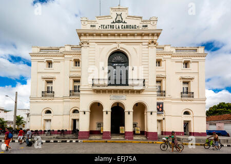 Teatro La Caridad, Stadttheater, Santa Clara, Kuba Stockfoto