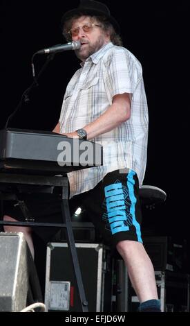 Camp Bestival 2014 - Tag 4 Mitwirkende: Chas Hodges wo: Lulworth, Vereinigtes Königreich bei: 3. August 2014 Stockfoto