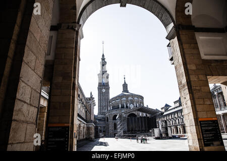 La Laboral öffentlichen Stadtkultur in Gijón, Asturien Spanien Stockfoto