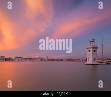 Blick auf die San Marco von San Giorgio Maggiore, Venedig, Italien Stockfoto