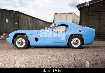 Tornado-Tempest geringer Lautstärke britischen Sportwagen aus den 1960er Jahren, Faser Glaskörper und Ford-Fahrwerk Stockfoto