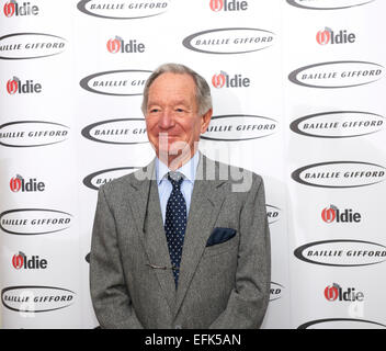 Michael Buerk an Oldie des Jahres Awards 2015 Stockfoto