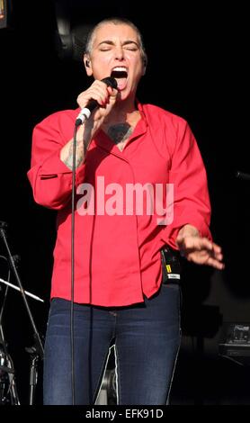 Camp Bestival 2014 bei Lulworth Castle mit: Sinead O'Connor wo: Lulworth, Vereinigtes Königreich bei: 3. August 2014 Stockfoto