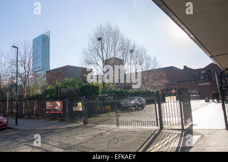 Coronation St in Granada Studios, Deansgate, Manchester Stockfoto