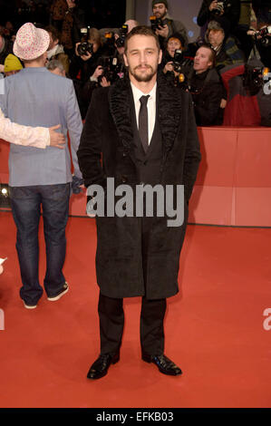 James Franco Teilnahme an der "Nadie Quiere La Noche / niemand will die Nacht" Premiere auf der 65. Berlin International Film Festival/Berlinale 2015 am 5. Februar 2015. / picture Alliance Stockfoto