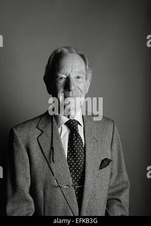 Michael Buerk, Dschungel-Überlebender des Jahres, der Oldie des Jahres 2015 Stockfoto