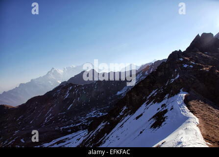 Himalaya in Nepal Langtang Region. Stockfoto