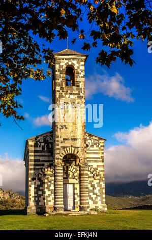 Église Saint-Michel Murato Bastia Haute Corse 2 B Frankreich Stockfoto