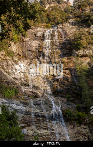 Cascade du Voile de la Mariée Boccognano Corse du Sud Frankreich 2A Stockfoto