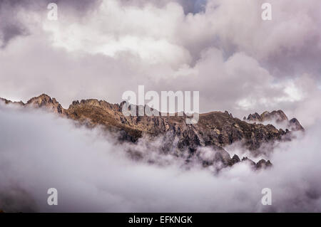 Montagne de la Restonica Haute Corse Vue du Lac de Nino en automne Haute Corse Frankreich 2 B Stockfoto