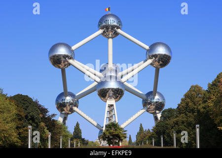 Das Atomium in Brüssel, Belgien Stockfoto