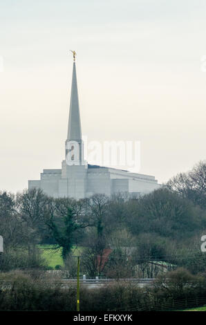 Tempel der Mormonen Preston England - Chorley Stockfoto