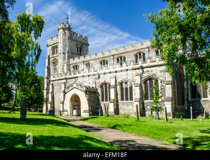 Die Pfarrkirche St. Peter & St Paul, Tring, Hertfordshire, England, Vereinigtes Königreich Stockfoto