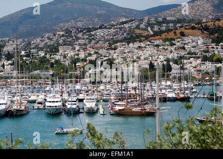 Bodrum-Küste Stockfoto