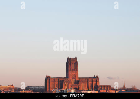 Die anglikanische Kathedrale in Liverpool Stockfoto