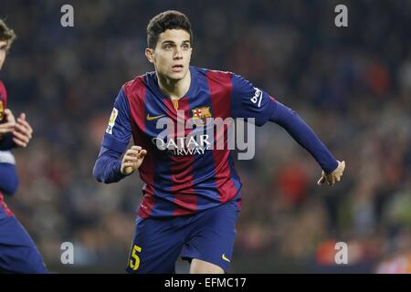 Barcelona, Spanien. 8. Januar 2015. Marc Bartra (Barcelona) Fußball: Spanisch "Copa del Rey" match zwischen FC Barcelona mit 5: 0 Elche CF im Stadion Camp Nou in Barcelona, Spanien. © Mutsu Kawamori/AFLO/Alamy Live-Nachrichten Stockfoto