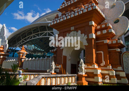 Flughafen Denpasar Bali-Eingang Stockfoto