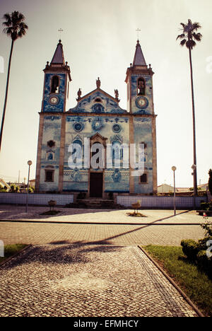 Kirche in Cortegaca, Portugal Stockfoto