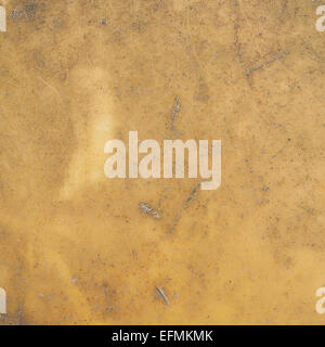 Alt und schmutzig Blatt aus Kunststoff Stockfoto