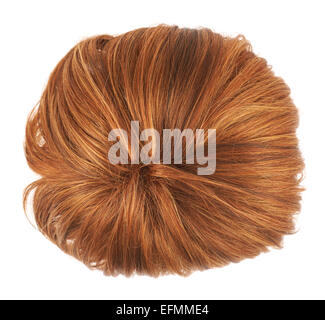 Haarperücke isoliert Stockfoto