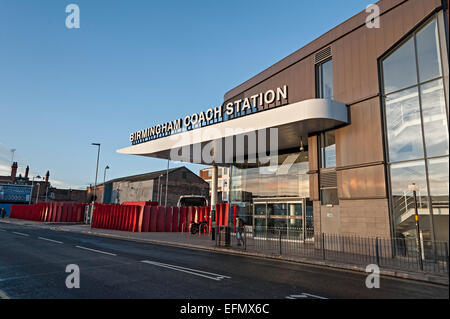 neuer Nationaltrainer express Bus Station Digbeth Birmingham Stockfoto