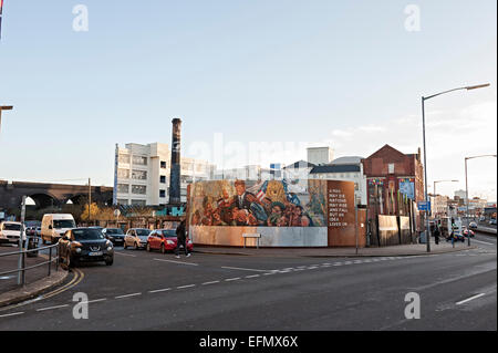 Birmingham Denkmal John f. Kennedy, der amerikanische Präsident in Digbeth Stockfoto