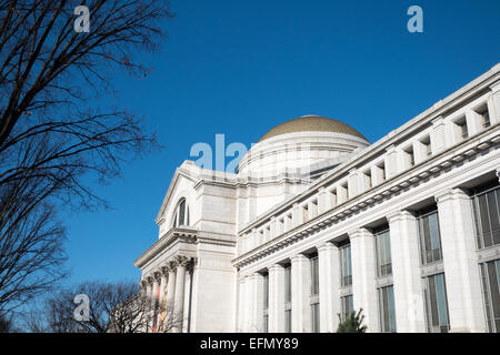 WASHINGTON DC, USA – das Äußere des Smithsonian National Museum of Natural History in der National Mall in Washington DC. Stockfoto